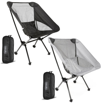 Portable Lightweight Camping Chair, Collapsible Outdoor Seat