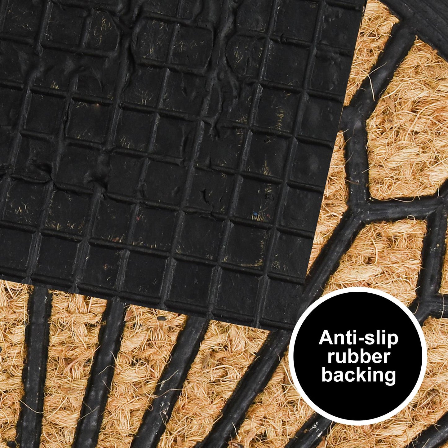 Keep Your Floors Clean with a Rubber Backed Coir Door Mat