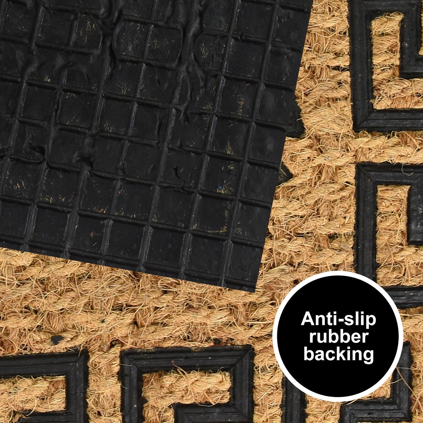 Keep Your Floors Clean with a Rubber Backed Coir Door Mat