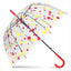 See Clearly in the Rain with a Transparent Dome Umbrella