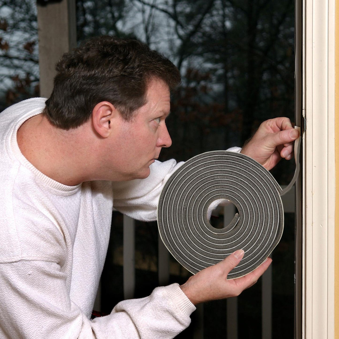 Self-Adhesive Weather Stripping For Doors And Windows