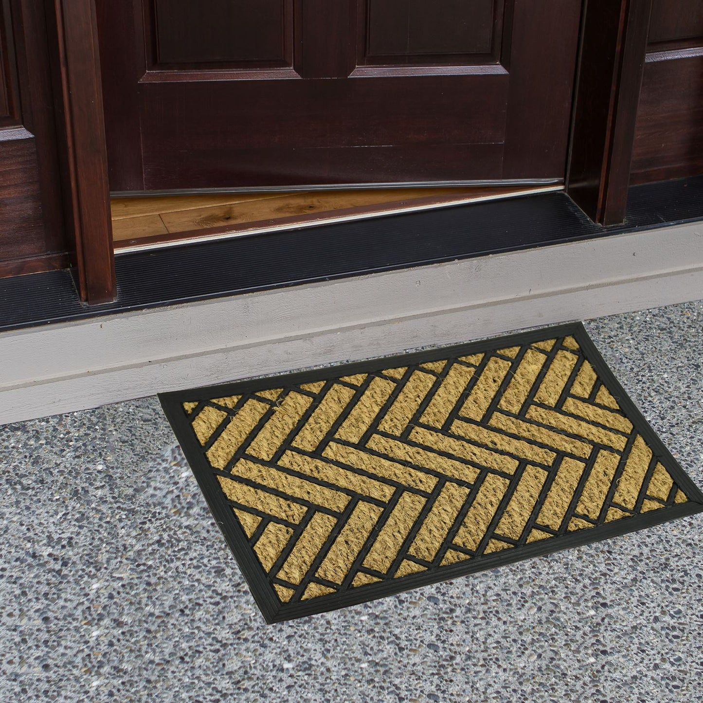 Keep Your Floors Clean with a Rubber Backed Coir Door Mat