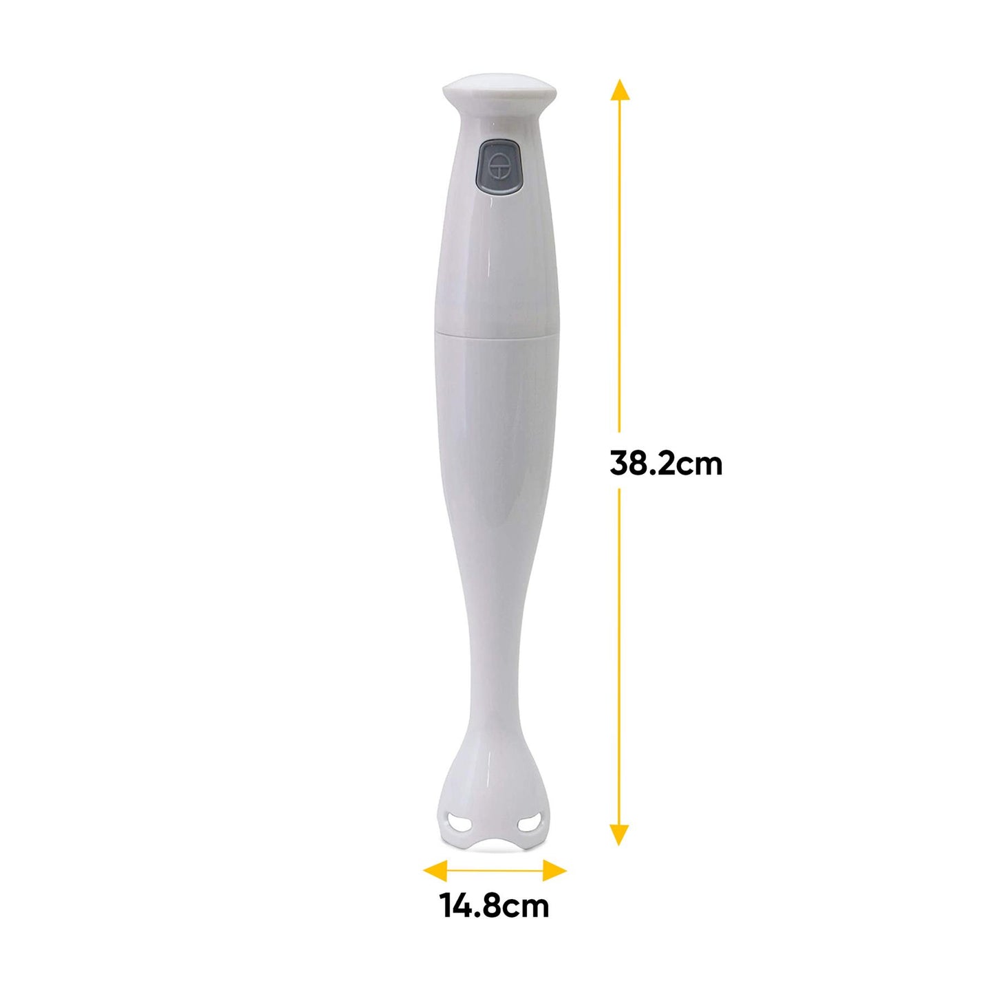 Versatile And Powerful Hand Blender With Two Stainless Steel Blades