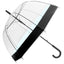 See Clearly in the Rain with a Transparent Dome Umbrella