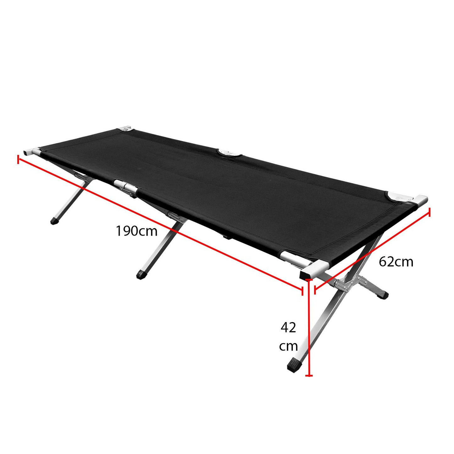 Lightweight Folding Bed For Camping Or Fishing Trips