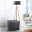 Organize Your Space with Foldable Storage Single Ottoman