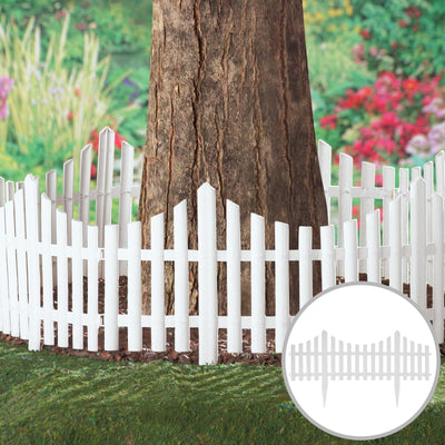 Garden Border Fence, Decorative Garden Edging, Flexible Garden Border, Plastic Garden Fence