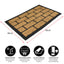 Keep Your Floors Clean with a Rubber Backed Coir Door Mat